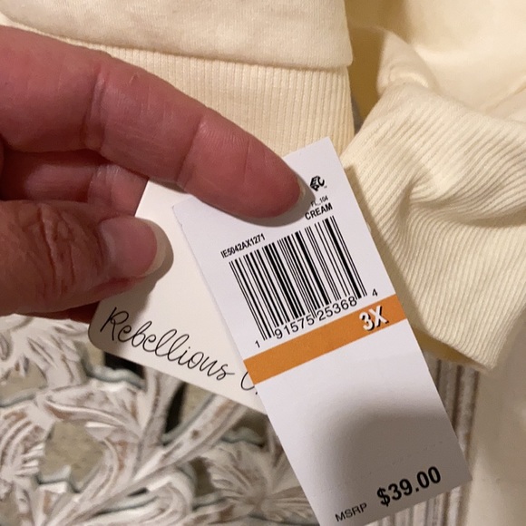 Hippie daisy plus size 70’s vibe pullover hoodie size 3x - Picture 6 of 8